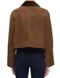 CROPPED BARN JACKET