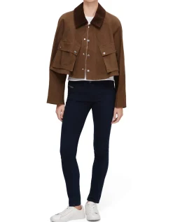CROPPED BARN JACKET