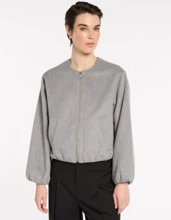 CROPPED BOMBER