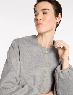 CROPPED BOMBER