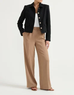 CROPPED COLLAR JACKET