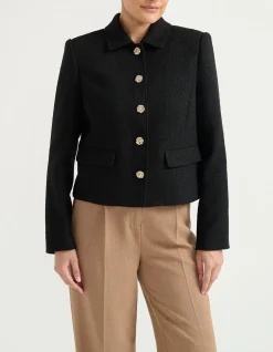 CROPPED COLLAR JACKET