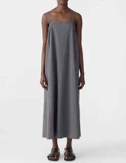 Crushed Cotton Parachute Dress