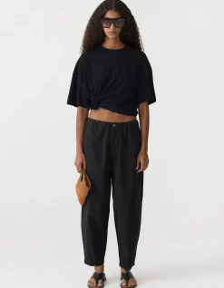crushed cotton summer pant