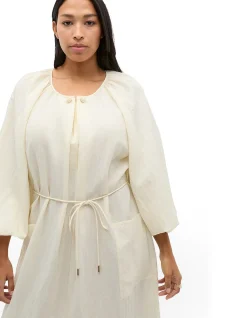 CRUSHED GATHERED MAXI DRESS