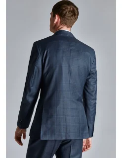 Crux Deep Blue Check Jacket