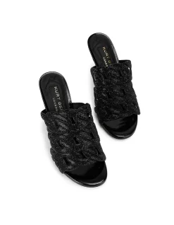 CRYSTAL CHAIN MULE