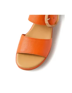Cubbie New Buckled Platform Leather Sandals