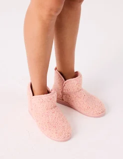 Cupcake Sprinkle Sherpa Adult Boot
