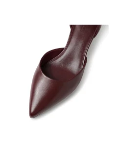 Cushla Ankle Strap Pointed Toe Heels