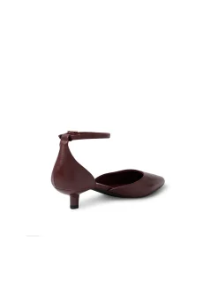 Cushla Ankle Strap Pointed Toe Heels