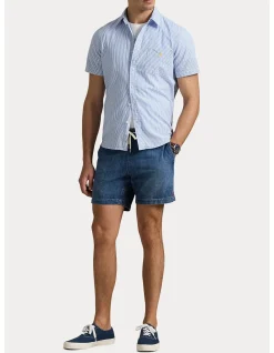CUSTOM FIT SEERSUCKER SHIRT