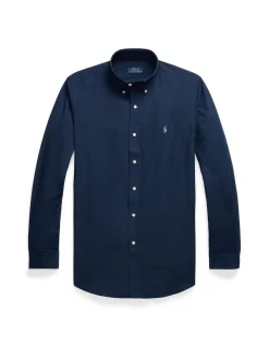 Custom Fit Stretch Poplin Shirt