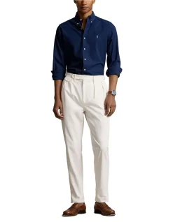 Custom Fit Stretch Poplin Shirt