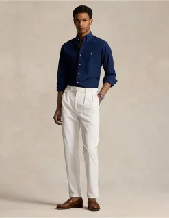 Custom Fit Stretch Poplin Shirt