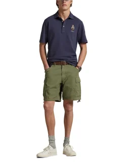 Custom Slim Polo Bear Mesh Polo Shirt