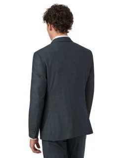 CYRIL CHECK SUIT JACKET