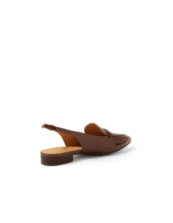 Daino Patent Slingback Loafer Flats