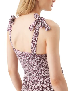 DANA SHIRRED DRESS