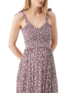 DANA SHIRRED DRESS