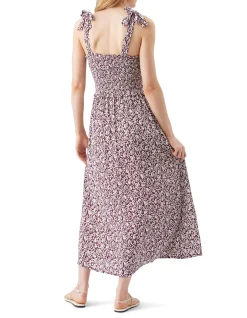 DANA SHIRRED DRESS