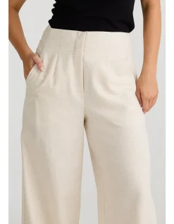 Dana Wide Leg Textured Pant