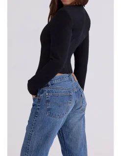 DANYA PLUNGING V-NECKLINE TOP
