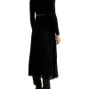 DAPHNE LONG SLEEVES MIDI DRESS