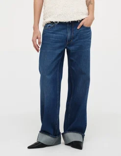 Daria Baggy Classic Mid Rise Straight Leg Jeans