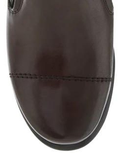 DAVE LEATHER FLAT