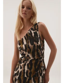 Daze One Shoulder Maxi Dress