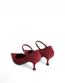 DECOLLETE SUEDE PUMP