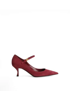 DECOLLETE SUEDE PUMP