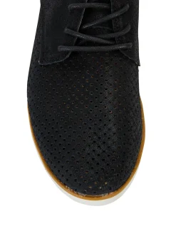 DEED LEATHER FLAT
