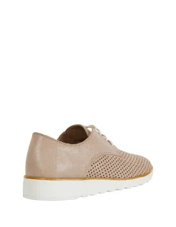 DEED LEATHER FLAT