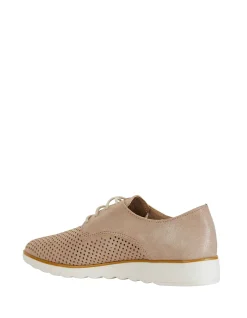 DEED LEATHER FLAT