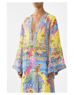 DEEP V-NECK HARDWARE KAFTAN