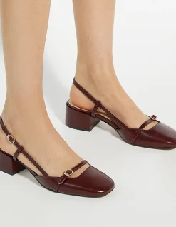 DEFINITION SQAURE TOE SLINGBACK