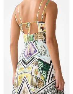Delft Dynasty Strap Detail Dress