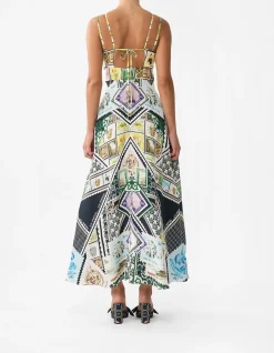 Delft Dynasty Strap Detail Dress