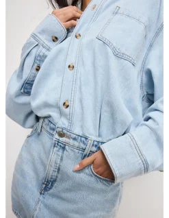 Denim Shirt Dress