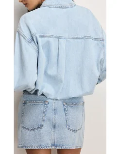 Denim Shirt Dress