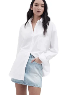DENIM MINI SKIRT