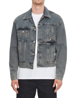 DENIM SPORTS JACKET