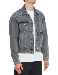 DENIM SPORTS JACKET