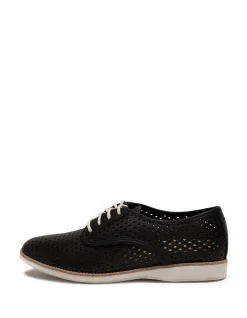 Derby Punch Black Shoes