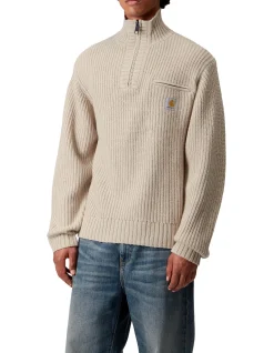 Detroit Half Zip Sweater