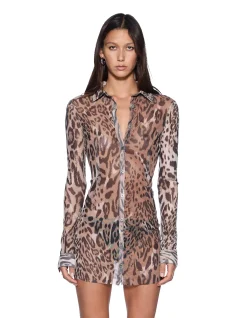 Devin Ls Shirtdress Wild