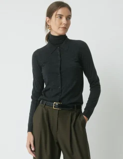 DEVON MERINO KNIT SHIRT