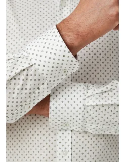DIAMOND FLORAL PRINT SHIRT